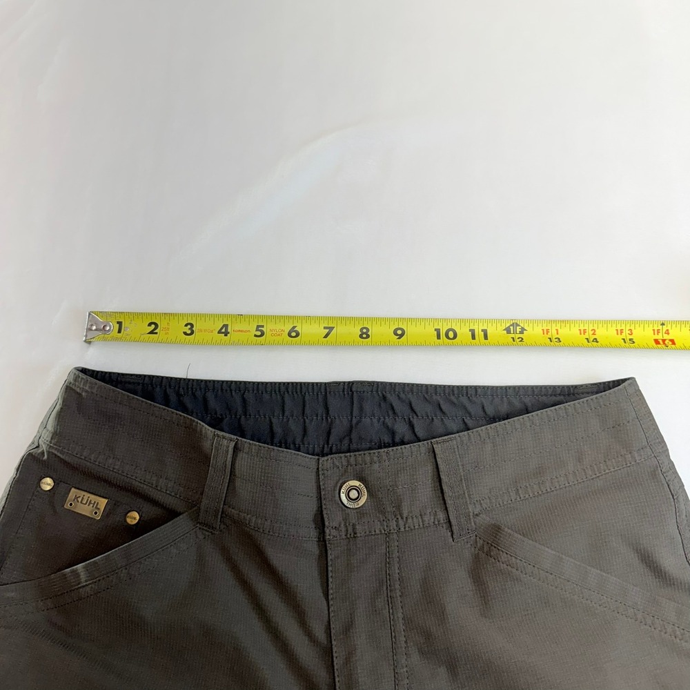 Kuhl Silencr Pants Mens 32x30 Brown Ripstop Lightweight Outdoor Hiking Utility - Picture 6 of 11